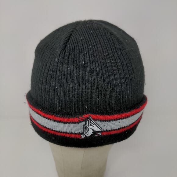 NCAA Brand Ball State Cardinals Beanie Toboggan Hat Embroidered Logo Black - Picture 4 of 13